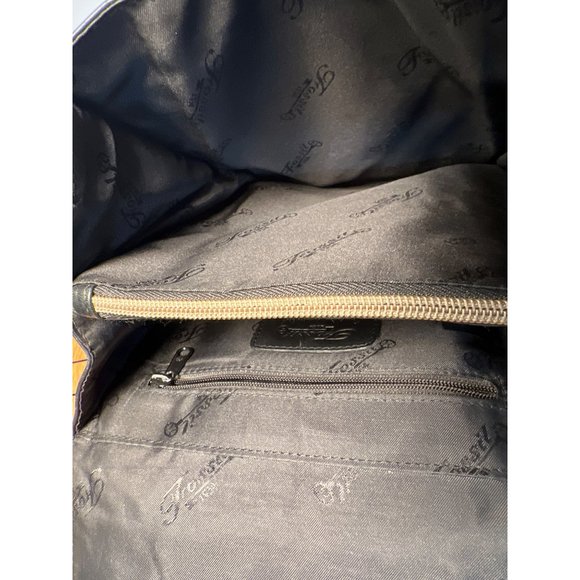 Fóssil Leather Purse Handbag Black Mini Messenger Bag - Picture 10 of 12